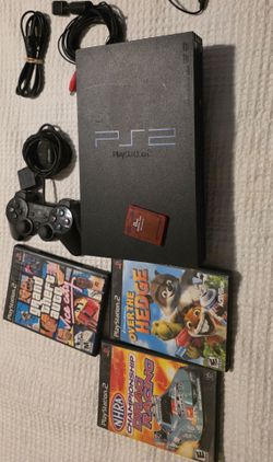 Sony PlayStation 2 Console with Games
