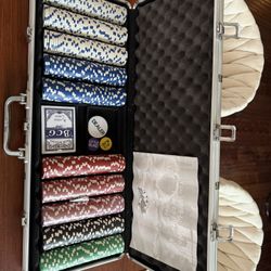 Premium Poker Chip Set – Excellent Condition