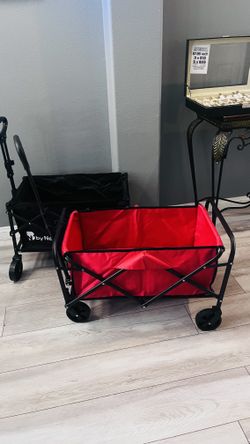 Heavy-Duty Folding Utility Wagon Cart โ Large Capacity โ $35 Each ๐ Pickup: South Durango & 215 โ near IKEA ๐ต $35 FIRM EACH Brand new-style foldin
