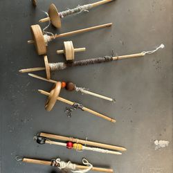 Drop Spindles - Spinning “cash only”