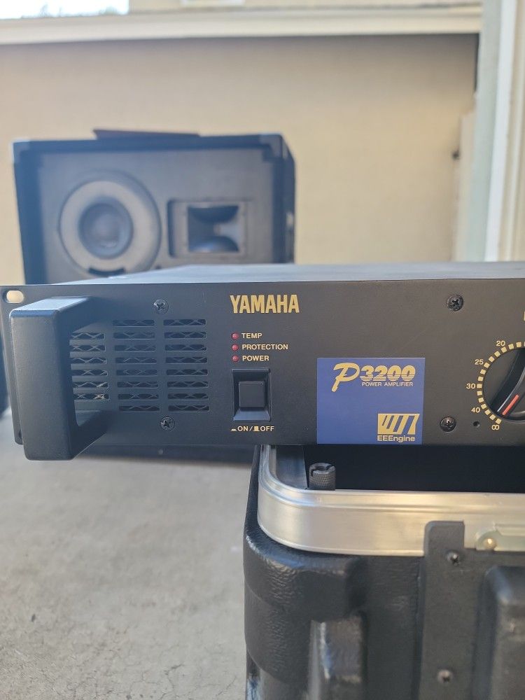 YAMAHA P3200 Yamaha P3200 Used Stereo Power Amplifier Black | eBay