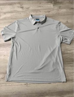 Par Tour Men's Gray Golf Polo Shirt