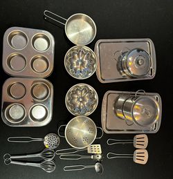 Play Kitchen 20 piece Cookware Set