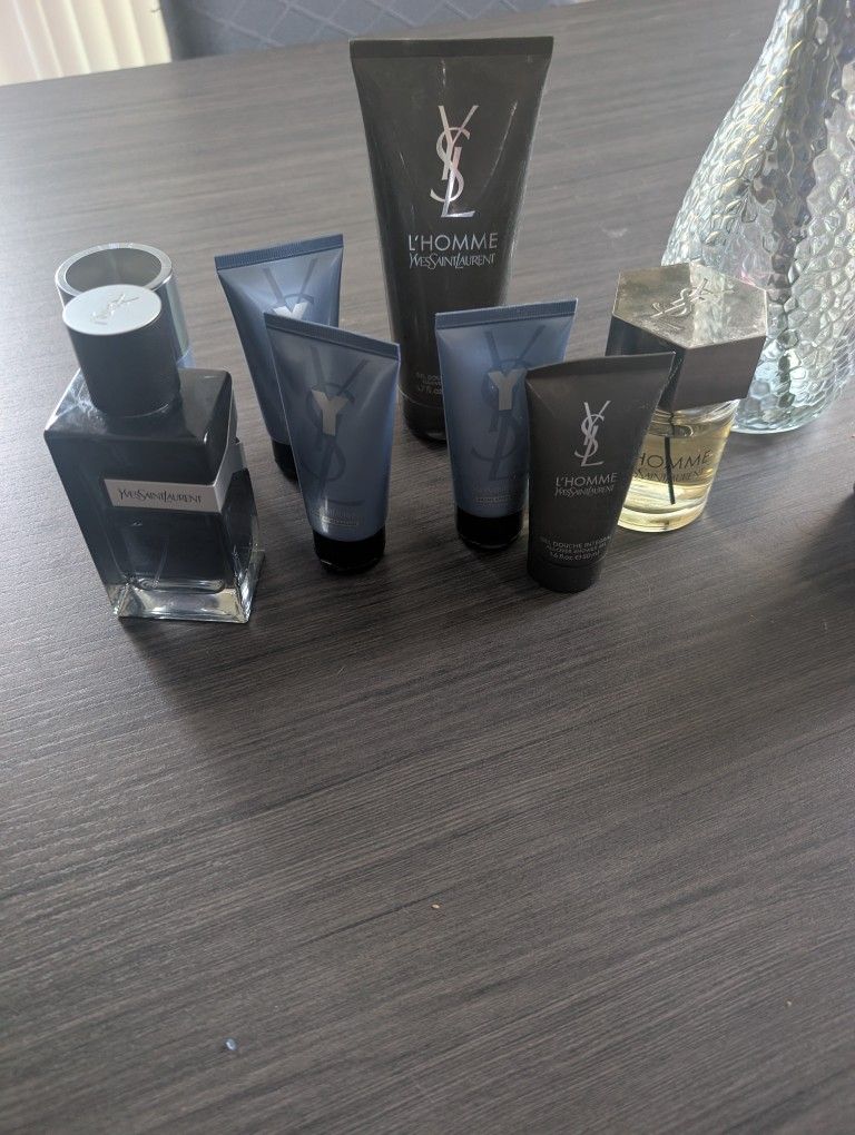 A Lot Of Yves Saint Laurent Products For Men New And Used 