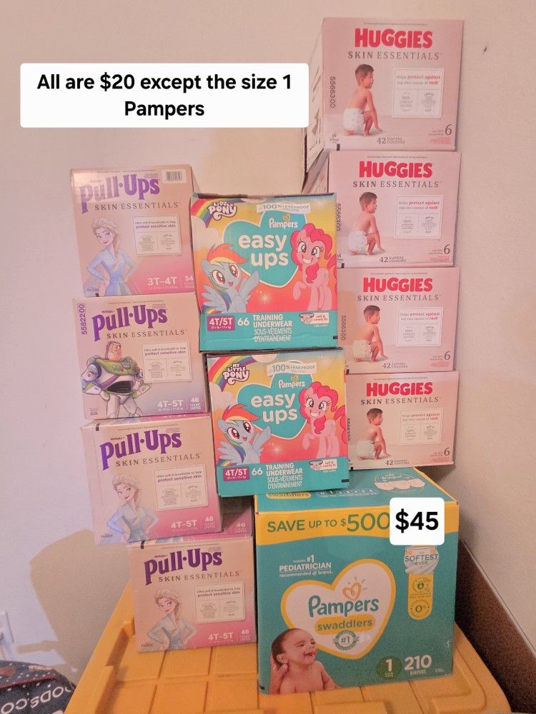 DIAPERS - READ DESCRIPTION