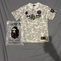 Inter Miami X Bape Colab Shirt