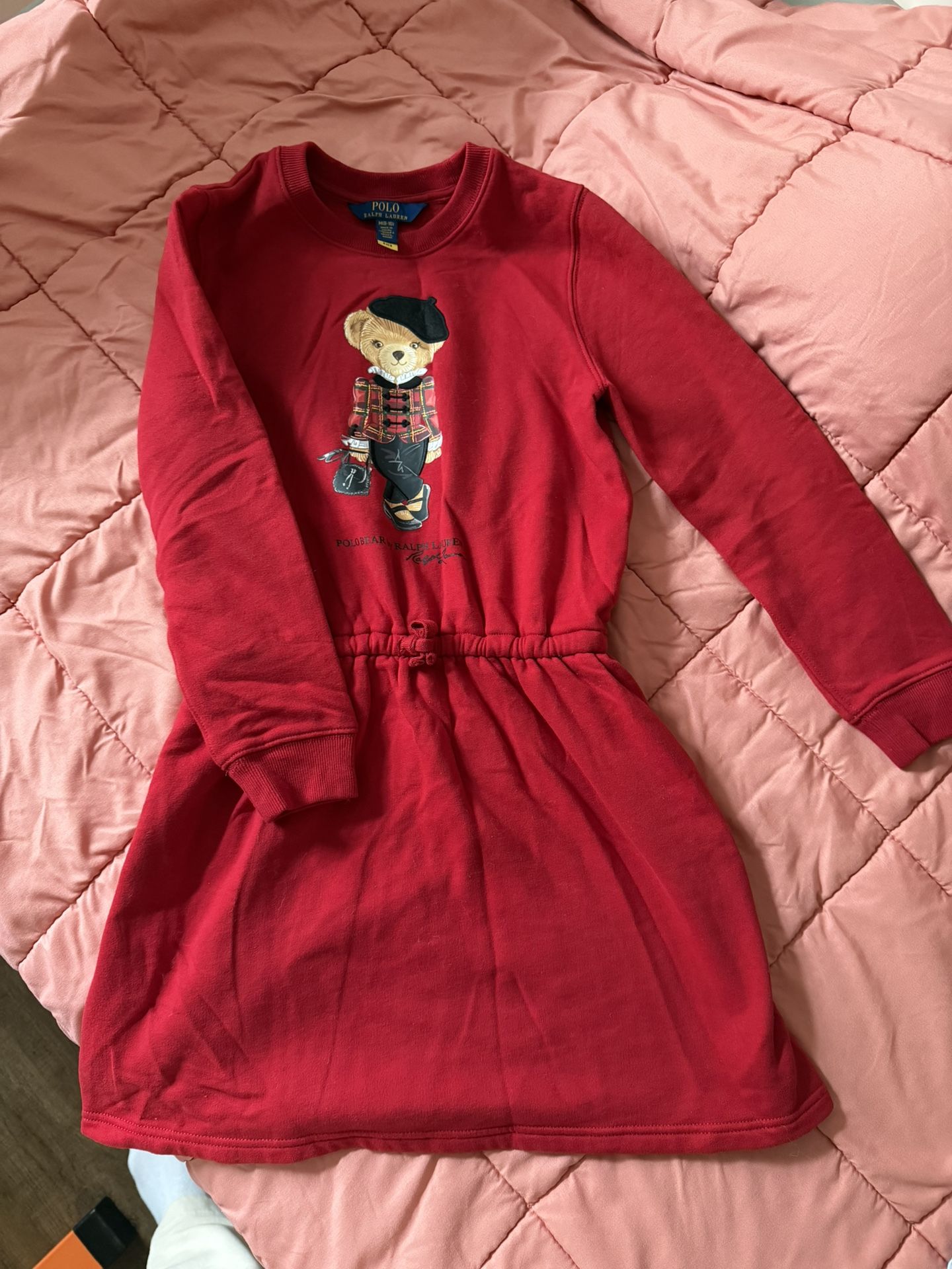 Polo Ralph Lauren red dress size 8-10