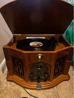 vintage style record player
