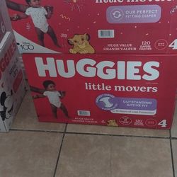 HUGGIES SIZE 4 AND 6 $37 EACH 