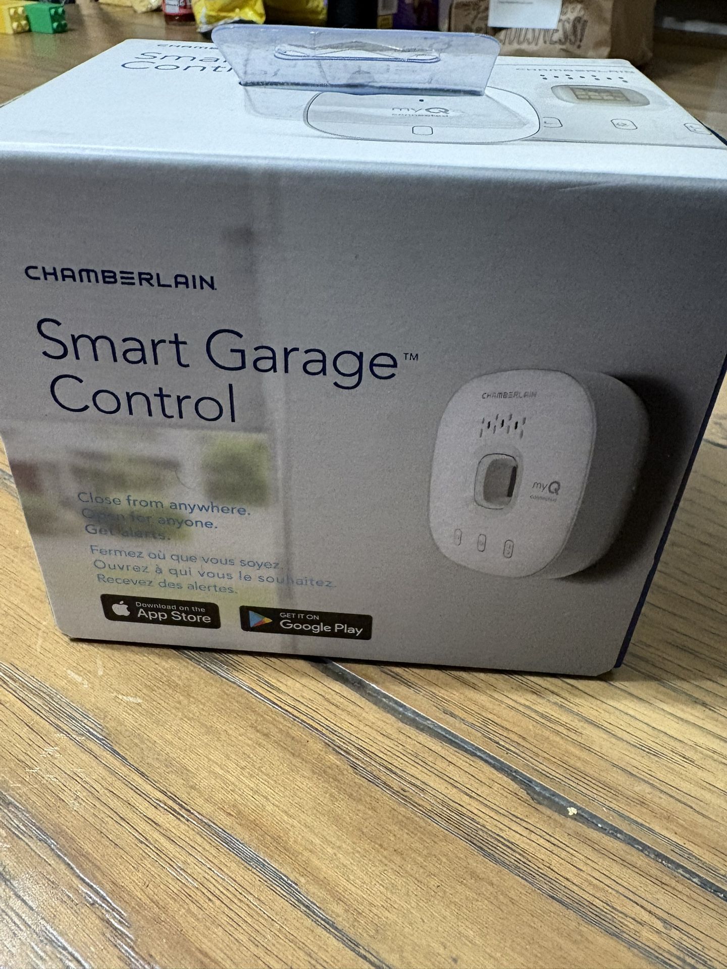 Smartphone Garage Door Opener Control.
