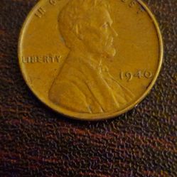 1940 No Mint Mark Error 