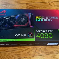 ASUS ROG Strix GeForce RTX 4090 OC 24GB GDDR6X Graphics Card