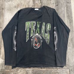 Rhude Texas Long Sleeve T-shirt Size Medium