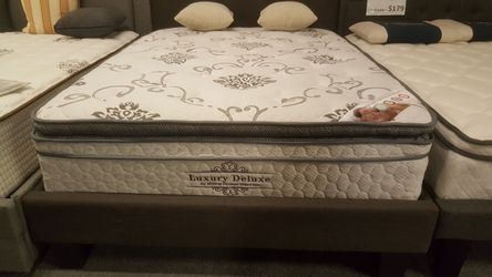Brand new full size pocket coil mattress