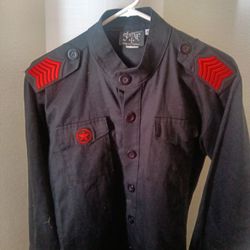 Rock Style Goth Men's Shirt Small Hollywood California