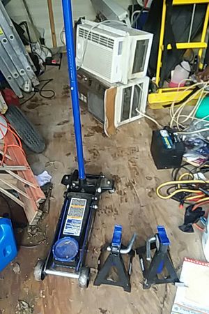 Kobalt 3 Ton Floor Jack And Jack Stands For Sale In Concord Nc