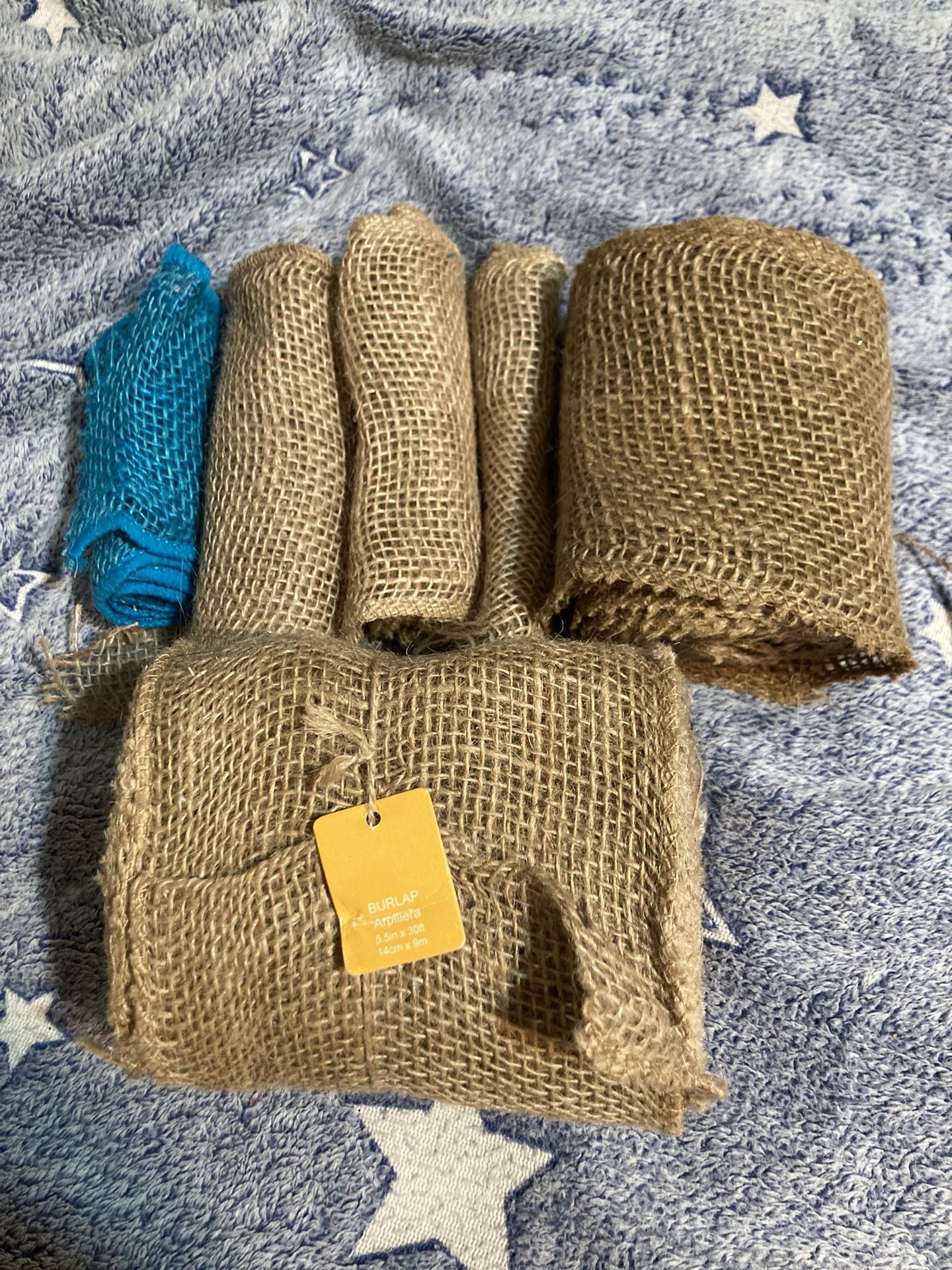 Burlap Ribbon 5.5x30ft Roll Crafting Art