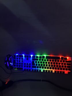 Light up Keyboard And Mouse