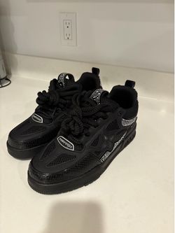 Black LV sneaker trainers
