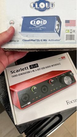 Scarlett 4i4 for $100