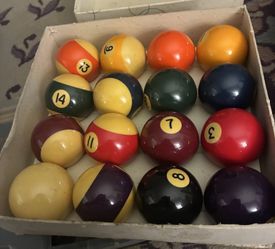 Billiard balls