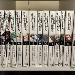 Danmachi Light Novels 