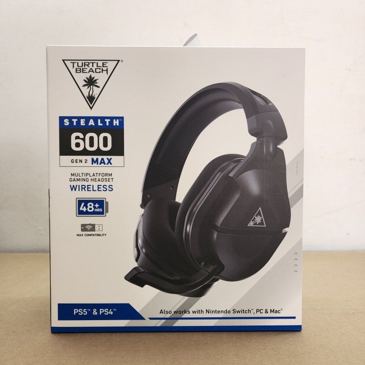 Turtle Beach Stealth 600 Gen 2 Max Wireless Gaming Headset for Playstation Nintendo PC
