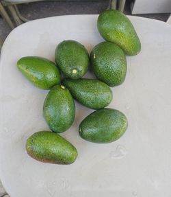 Aguacates.