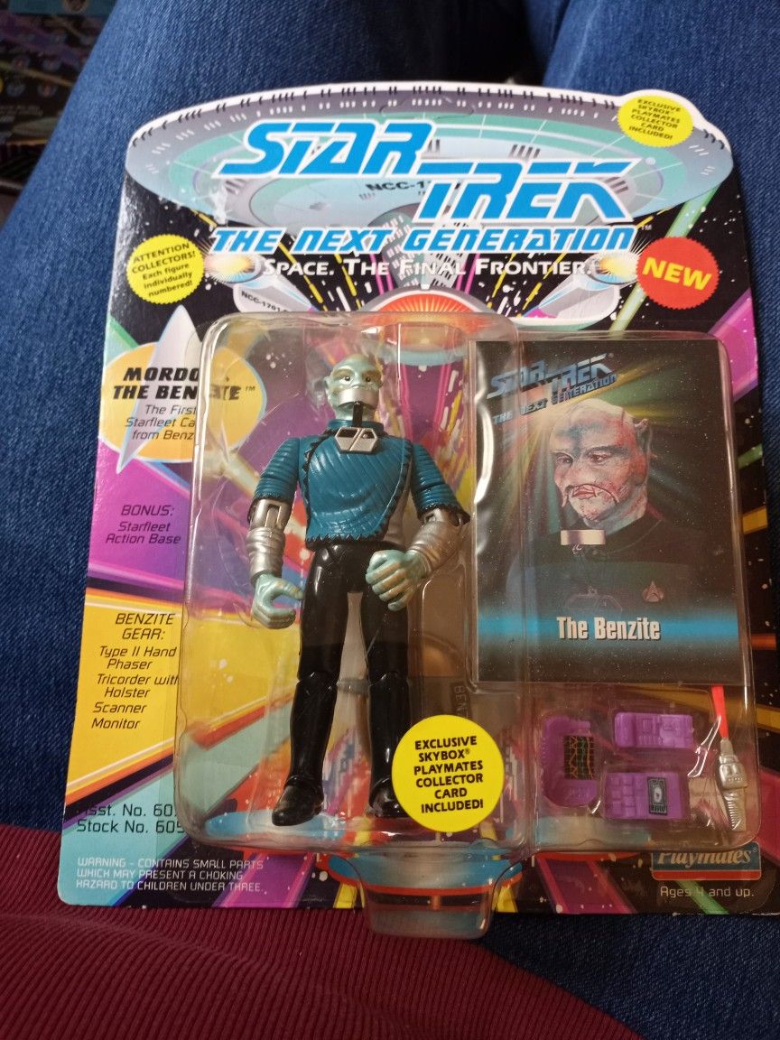 Star Trek The Next Generation 1993 Mordock The Benzite-Still Sealed