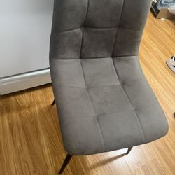 Brown Faux Leather Chair NEW Faux Leather Dining Chairs for Apartment Living Room Space Saving Brown