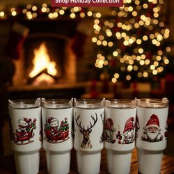 Christmas Tumblr 40 oz Stainless Steel
