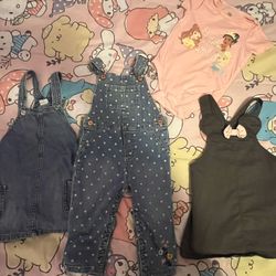 Baby Girl Overalls 18 Months 