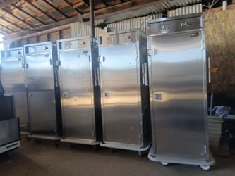 Commercial food warmer cabinets
