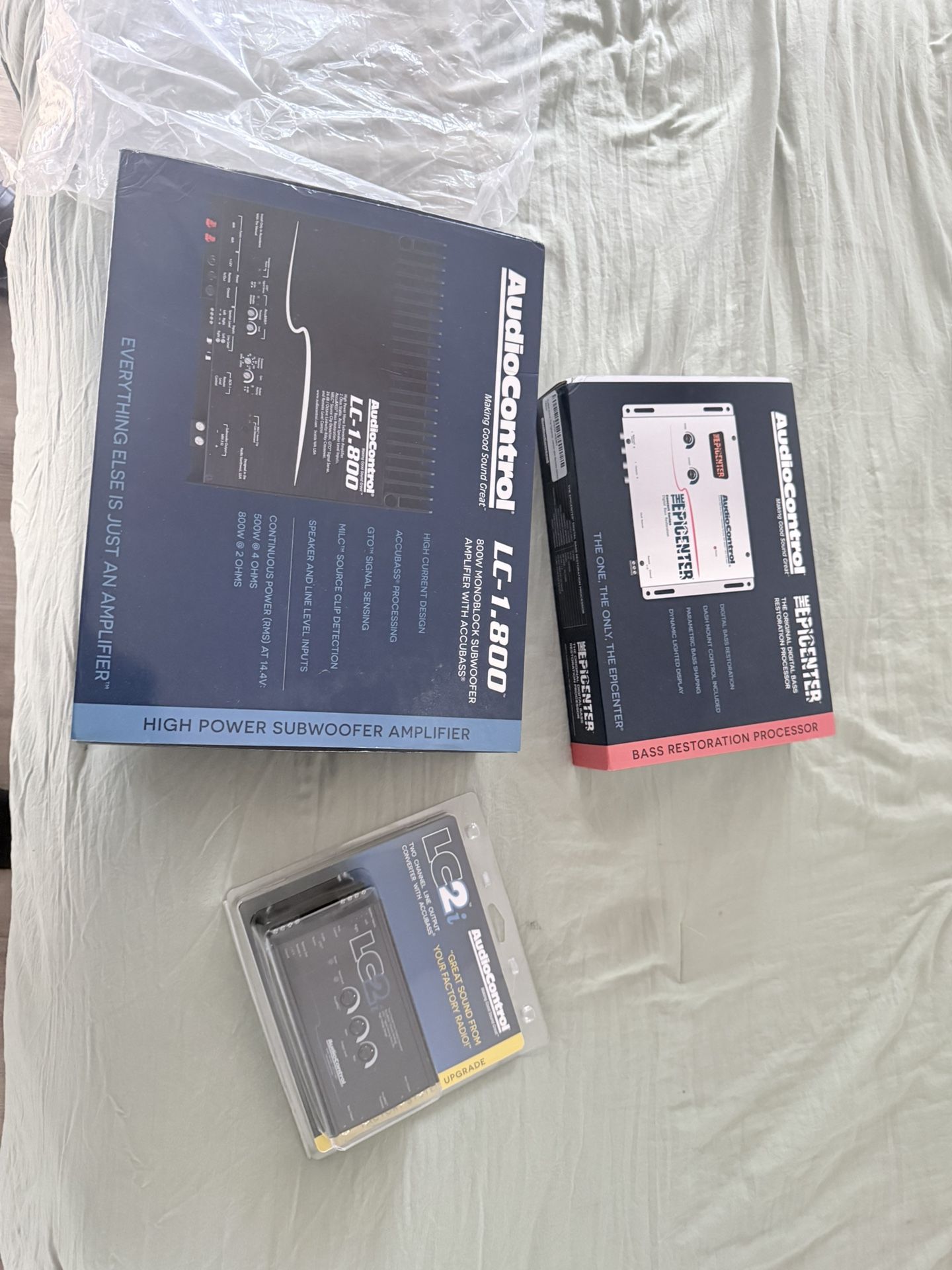 Audiocontrol Amp Epicenter And Lc2