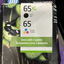 HP Ink 65 XL - Black & Color.  New In Box. 