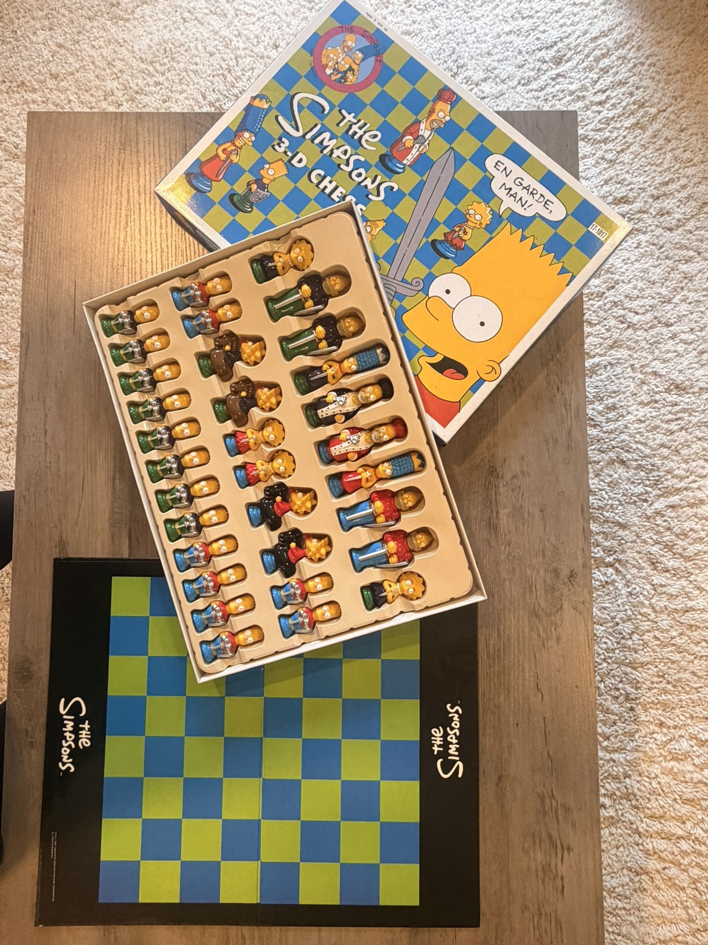 The Simpsons 3D Chess - Excellent Condition