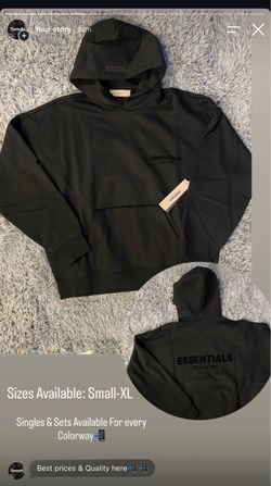ESSENTIALS HOODIE BEST PRICES & QUALITY