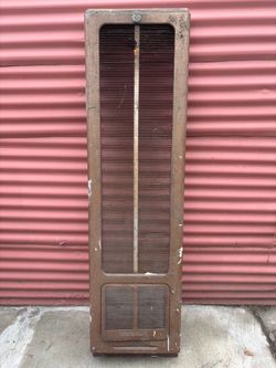 Vintage Gaffers and  Sattler  Wall heater cover
