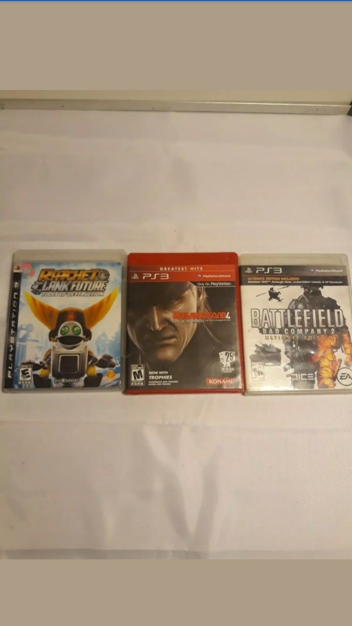 Ps3 Game Lot complete with manual