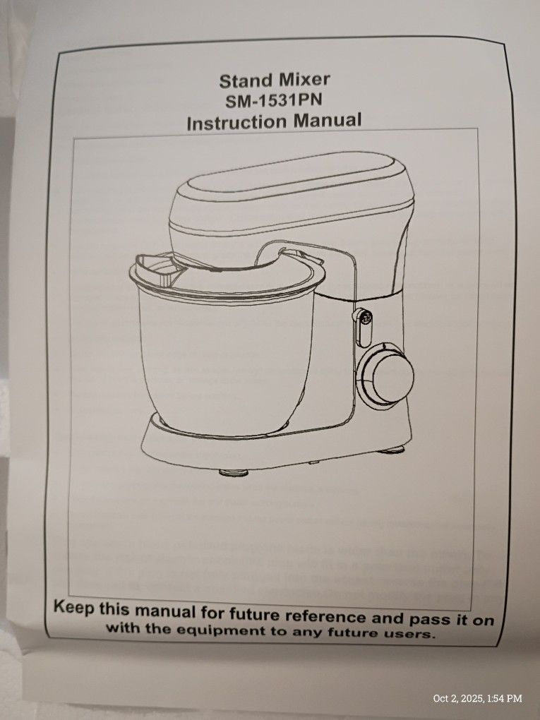 Kitchen Mixer With Bowl