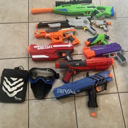 Nerf Gun Lot 