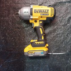 Dewalt 1/2 Impact Wrench With Battery 5.0 Power Stack