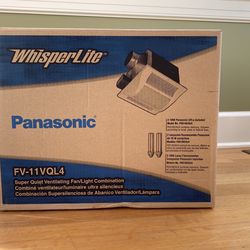 Panasonic FV-11VQL4 WhisperLite Super Quiet Ventilating Fan/Light Combination