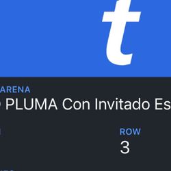 2 Tix To Peso Pluma Dickies Arena 7/15