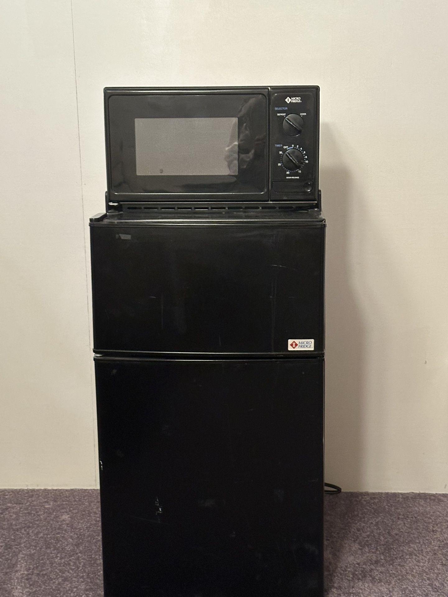 Mini Refrigerator with Microwave
