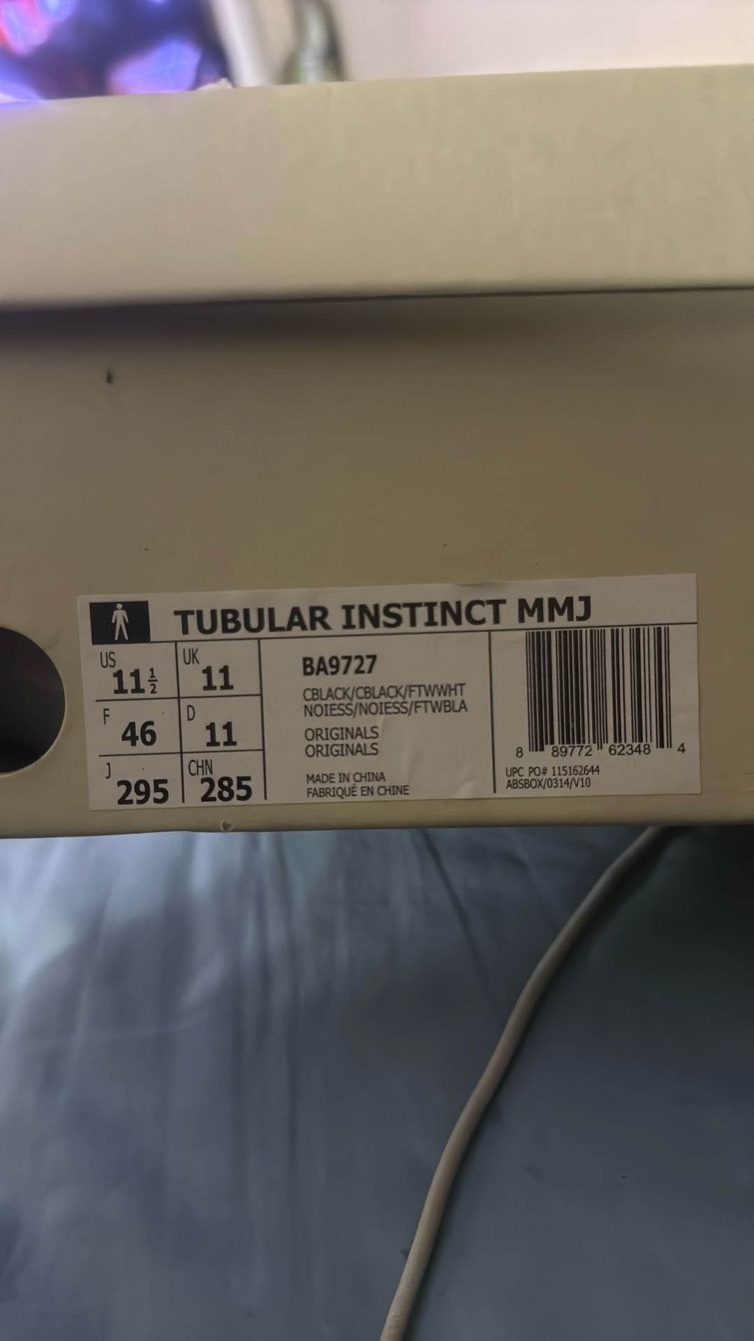 Adidas Tubular Instinct MMJ US Size 11