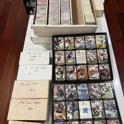 Vintage Football Card Sets. 