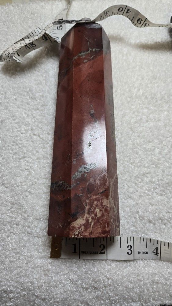 Red Jasper, Tower, Crystal