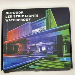 100ft Outdoor LED Strip Lights - Waterproof