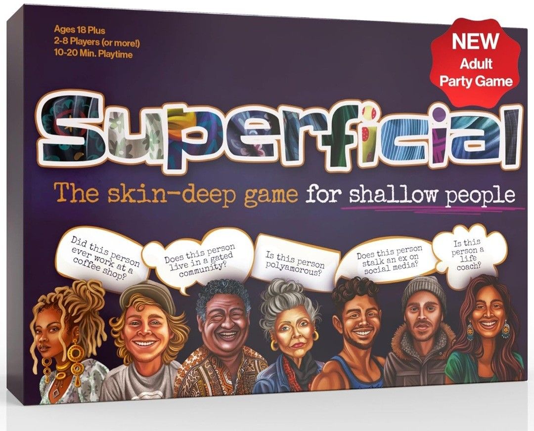 Superficial Adult Card Game
